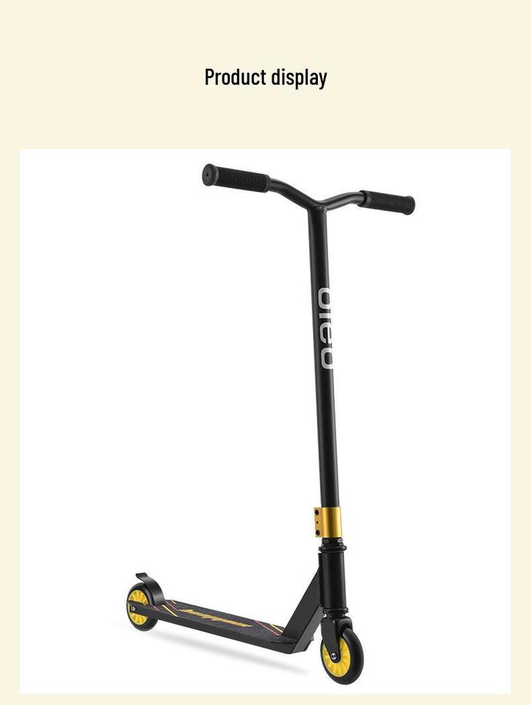 Adult & Teen Street Freestyle Two-Wheeled Scooter