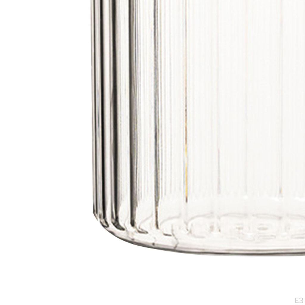 Банка для хранения продуктов, прозрачная канистра с крышкой, настольный контейнер, контейнер для овсянки на ночь