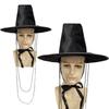 Cosplay Costume Hat Women Men Costume Accessory Black Cosplay Hats For Teens Halloween Props