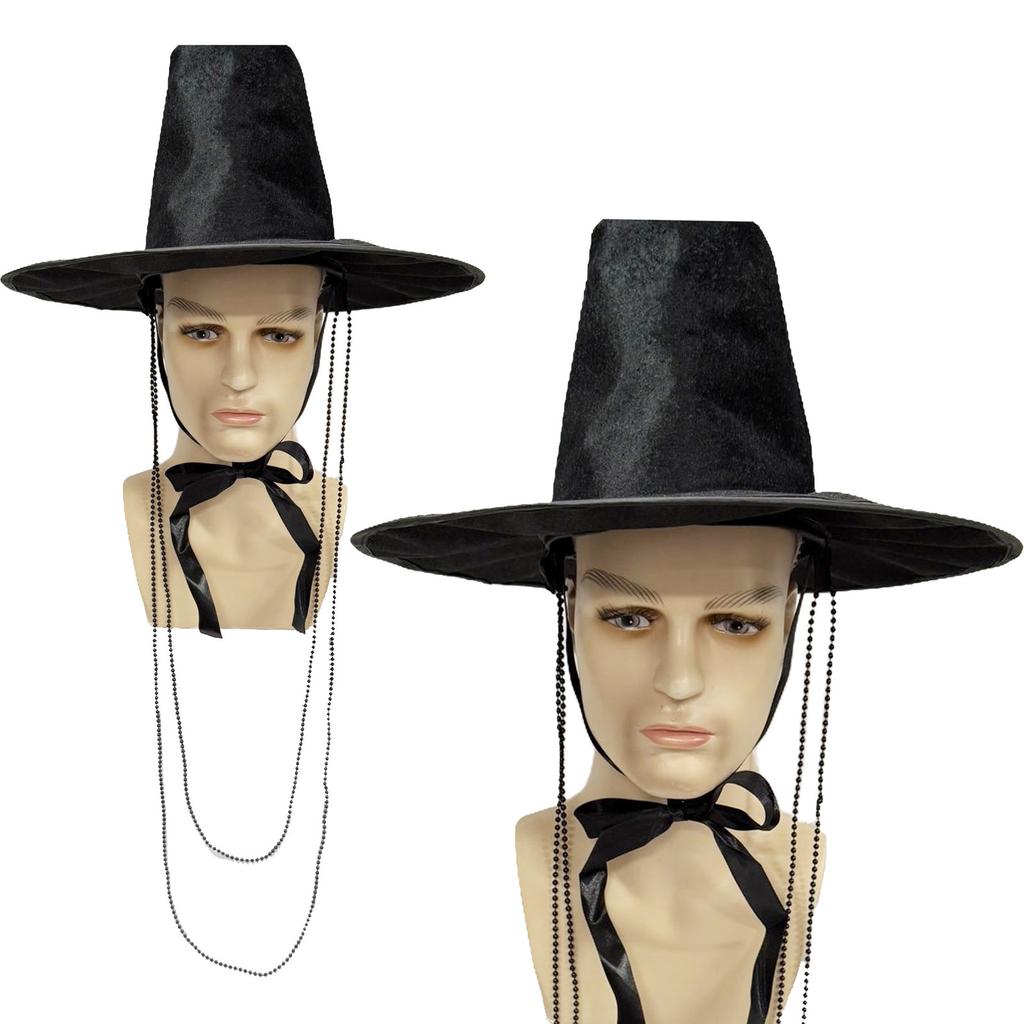 Cosplay Costume Hat Women Men Costume Accessory Black Cosplay Hats For Teens Halloween Props