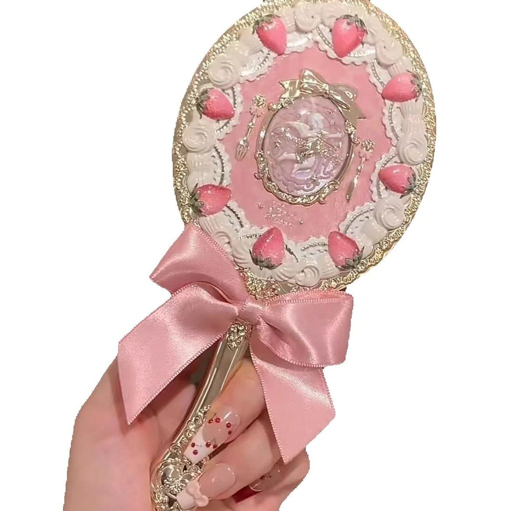 Цветок Знающий Клубника Купидон Ручное Зеркало Flowerknows Зеркала для Макияжа Винтажное Зеркало
