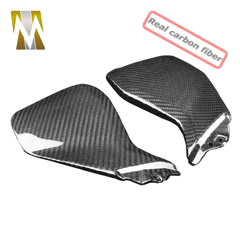 For Yamaha MT09 FZ09 2013- MT 09 Fuel Tank Cover Motorcycle Accessories Carbon Fiber Fairing Gas Tank Side Protection