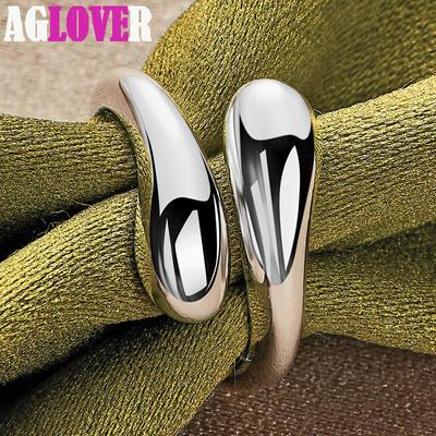 Ювелирные изделия из стерлингового серебра 925 пробы с каплями воды/каплями дождя