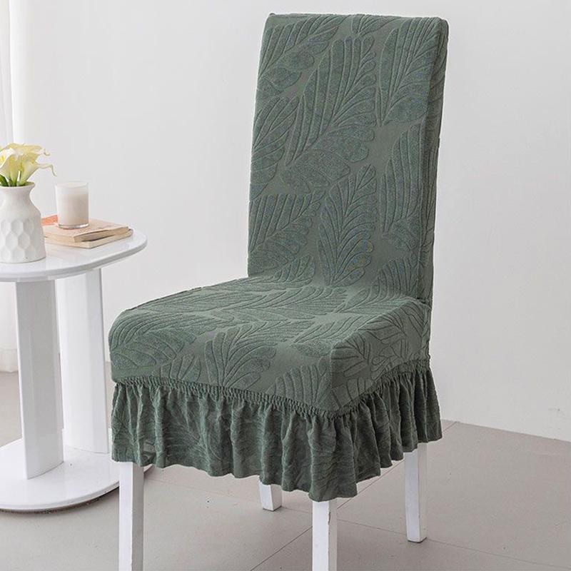 Universal Four Seasons Chair Cover Lucky Leaf Hemline Dustproof