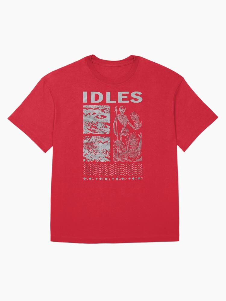 IDLES Пространственное Существо Оверсайз Футболка
