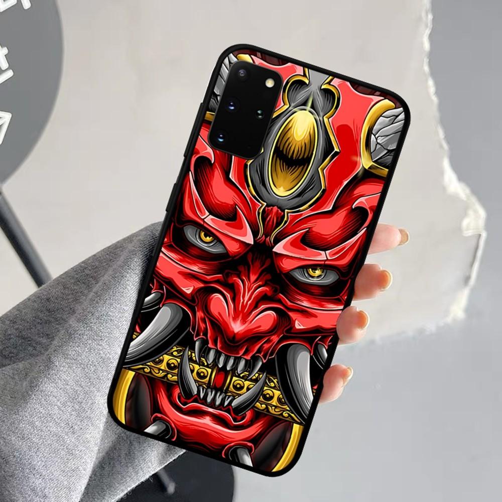 Чехол для телефона Самурайская маска Они для Samsung S 9 10 20 21 22 23 30 23 24 Plus Lite Ultra FE S10lite Fundas
