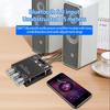Bluetooth 5.0 Subwoofer Amplifier Board 2.0 Channel High Power Audio Digital HIFI Stereo Amplifier Board 2X50W Bass AMP ZK-502MT