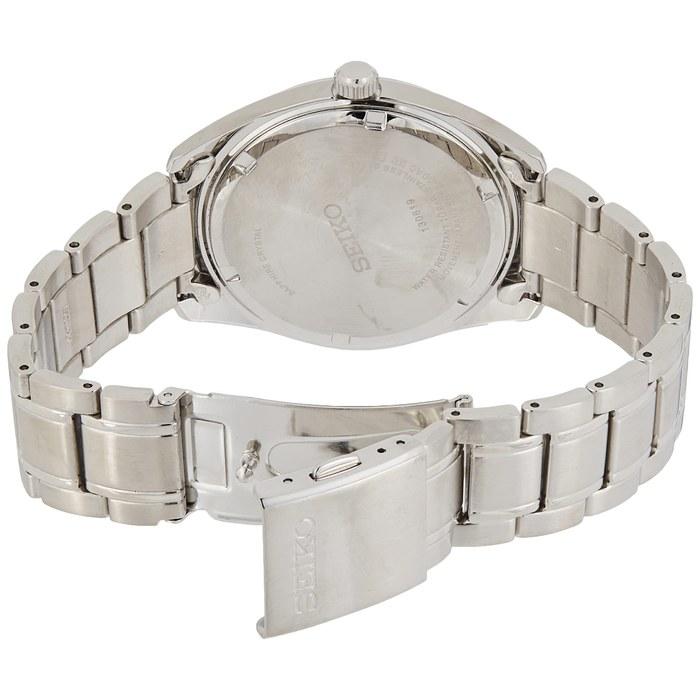 [Seiko] Watch Quartz Essential Sunray Finish Date Calendar LumiBrite Hands Stainless Steel Overseas Model Silver/White Men SUR307P1 [Import]