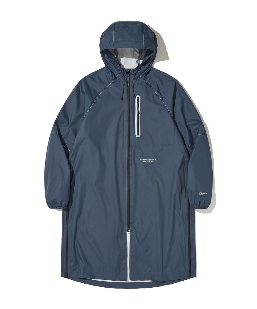 Welter Experiment Hydrair Balance Pertex Shell Rain Coat_Grayish Blue