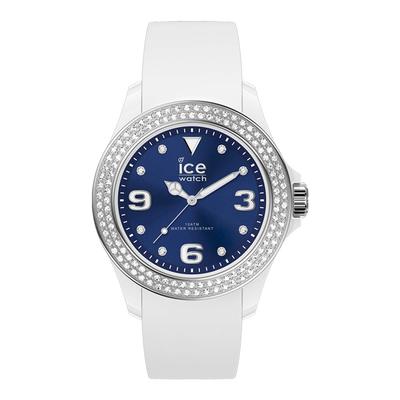Официальный дилер Ice Watch Унисекс Женские ICE star 017235 Белый Темно-синий Средний [Ice-watch]