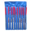 Diamond Coated File Set: Flat, Square, Triangular, Half-Round, Round, Shaping Plate, Alloy Small Files.