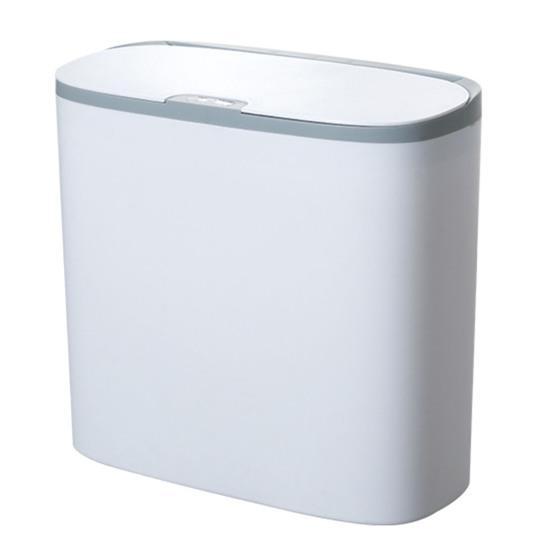 Практичный компактный контейнер для хранения мусора с автоматическим интеллектуальным датчиком на батарейках для мусорной корзины