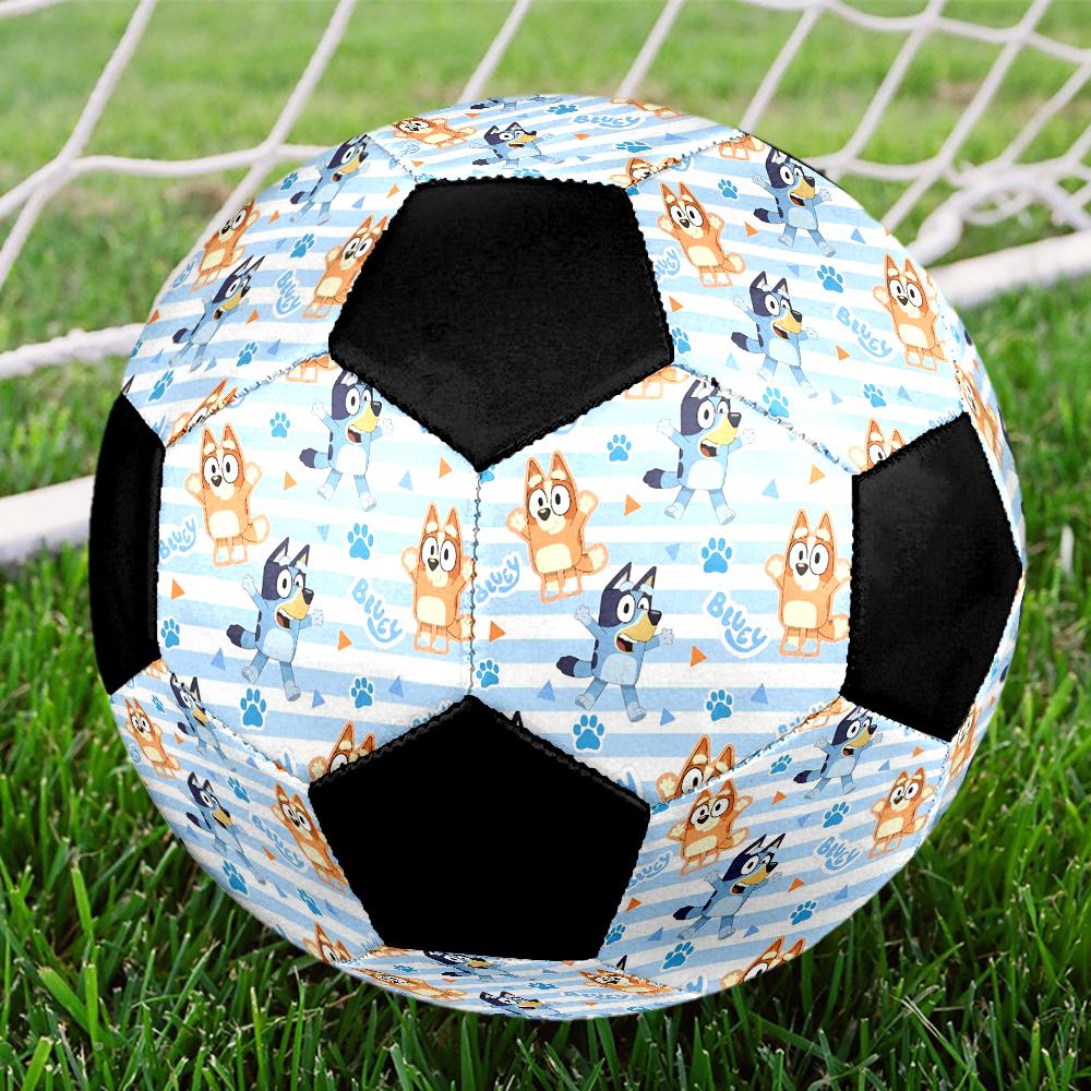 Bluey Theme Size 5 Soccer Ball, Suitable for Both Indoor and Outdoor Matches, a Gift Suitable for Everyone.