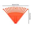 High Strength Grass Rake Plastic Leaf Rake Professional Garden Rake  Lawn Cleaning