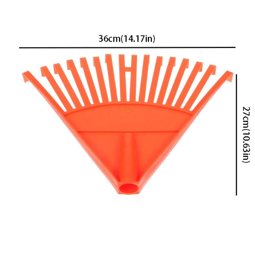 High Strength Grass Rake Plastic Leaf Rake Professional Garden Rake Lawn Cleaning