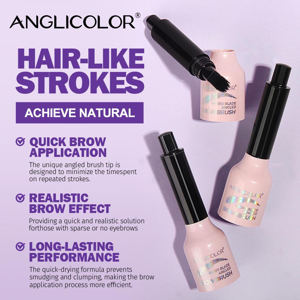 Крем-краска для бровей, устойчивая к смазыванию, стойкий водостойкий карандаш для бровей, маркер для линии роста волос