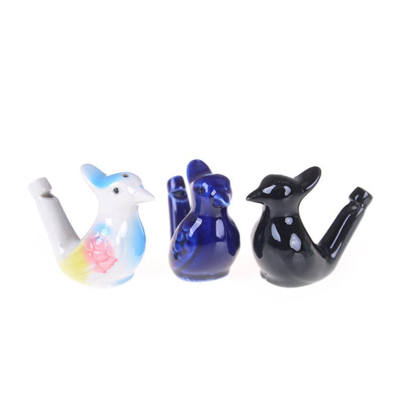 Ceramic Bird Whistle Vintage Style Water Warbler Novelty Child