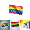 Vibrant Rainbow Lgbt Flag 5ft X 3ft Ideal For Festivals And Parades With Metal Eyelets