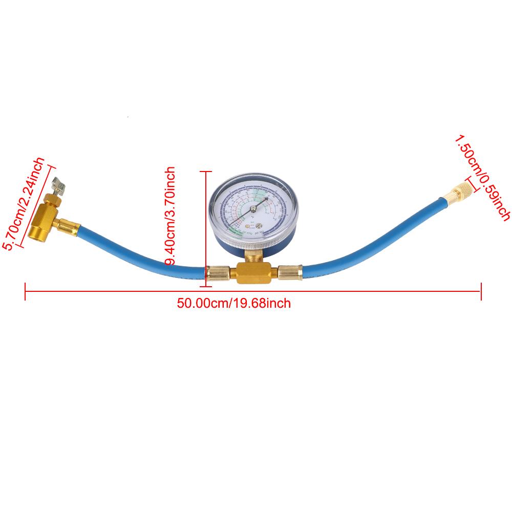 R134A аксессуары, инструменты для ремонта шланга для заправки хладагента, манометр, измерительный комплект, автомобильный шланг для конденсации переменного тока, автомобильный кондиционер