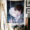 The Summer Hikaru Died Wall Tapestry Aesthetic Wall Hanging Printed Fabric Blanket Decorative Tapestries for Bedroom Living Room Home Decor