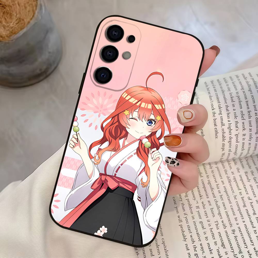 Чехол для телефона I-Itsuki N-Nakano для Samsung S25, S24, S21, S22, S23, S30, Ultra, S20, Plus, Мягкий силиконовый черный чехол