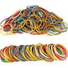 Резинки 250 шт. размер №33 размер резинки 33 цвета Эластичная лента резинки Синий зеленый фиолетовый желтый белый красный для Офиса Школы Дома Прочные