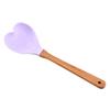 Soup Ladle Easy To Wash Heart Shape Hanging Hole Practical Home Rice Spoon for Home