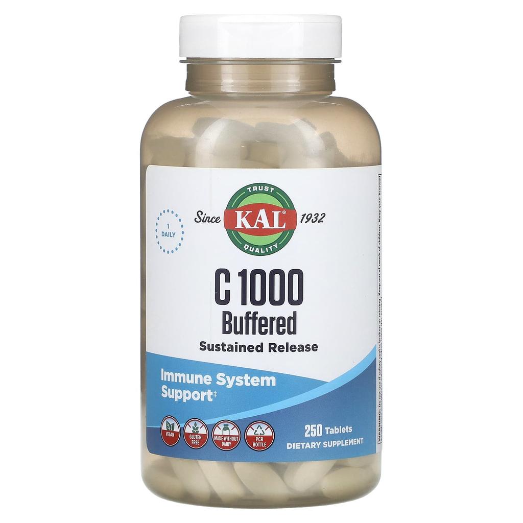 C 1000 Western, buffered, 250 tablets