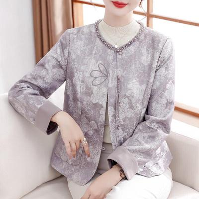 Сюэси Вышитая осенняя куртка в новом китайском стиле