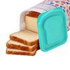Bread Toast Storage Box with Airtight Lid Freshness Bread Storage Container Multifunctional Bread Loaf Dispenser Plastic Sandwich Bread Keeper