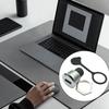 USB3.0 Женский на Женский Круглый Разъем для Панельного Крепления Водонепроницаемая Пылезащитная Крышка Разъем Высокоскоростная Передача Данных