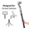 Stabilizer Extension Rod Carbon Fiber Bar Universal Handheld Photography Pole with 1 4 Inch Screw and Screw Hole for