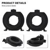 2Pcs H7 LED Headlight Car Bulb Holder Adapter Retainer Socket Base For Focus 3 MK3 For Fiat 500 For Opel 2015 2016 2017