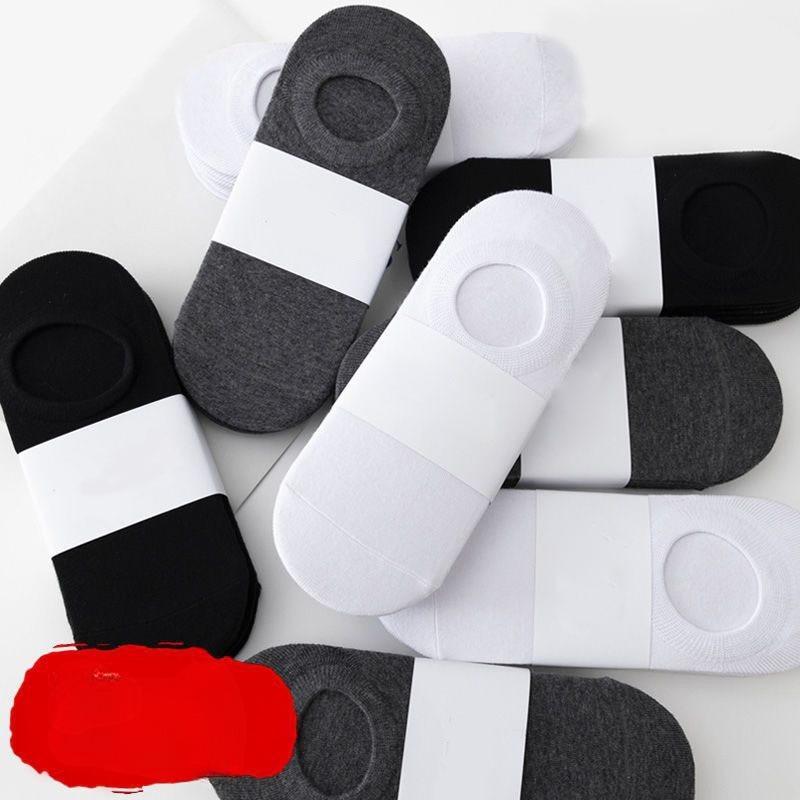 5 пар тонких мужских носков из цельного хлопка на весну, лето и осень, невидимые носки с защитой от запаха, носки-лодочки с коротким носком