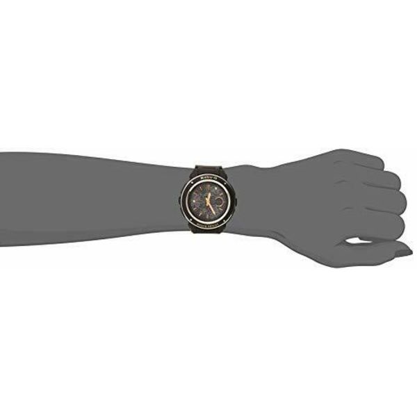 Casio Женские часы BABY-G с цветочным циферблатом серии BGA-150FL-1AJF, новые в коробке