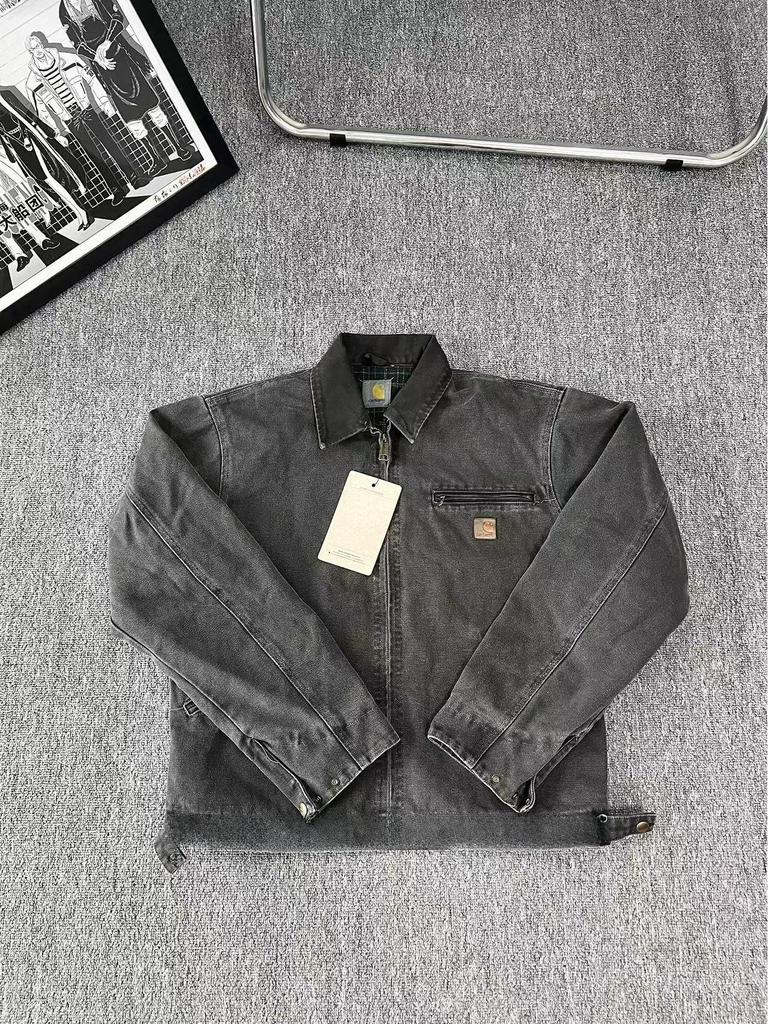 Spot Ceiling Kaha J97 Men's American Retro Washed Batik Workwear Jacket