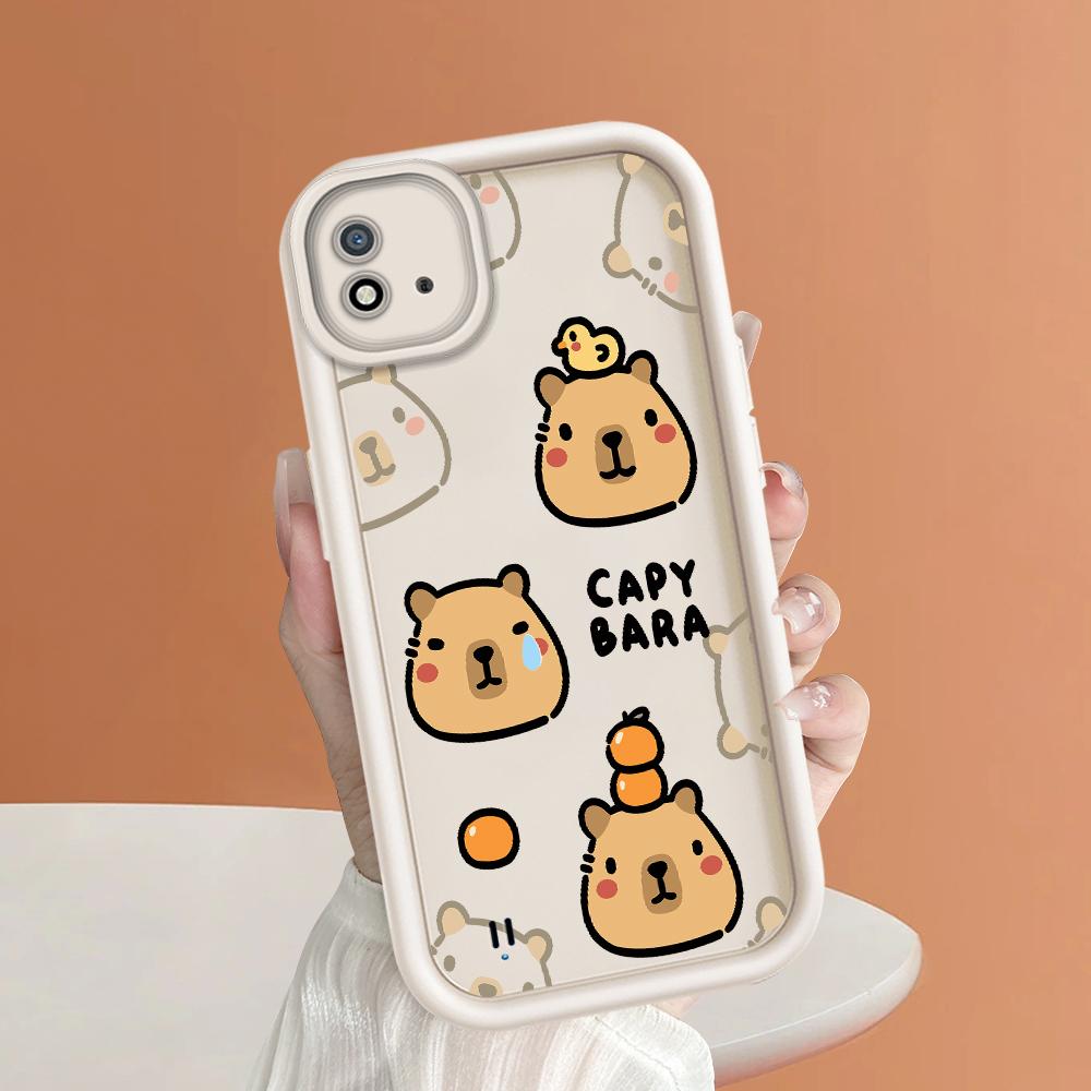 Мягкий силиконовый квадратный чехол с рисунком лестницы для телефона, полное покрытие, противоударный защитный резиновый чехол для камеры для OPPO Realme