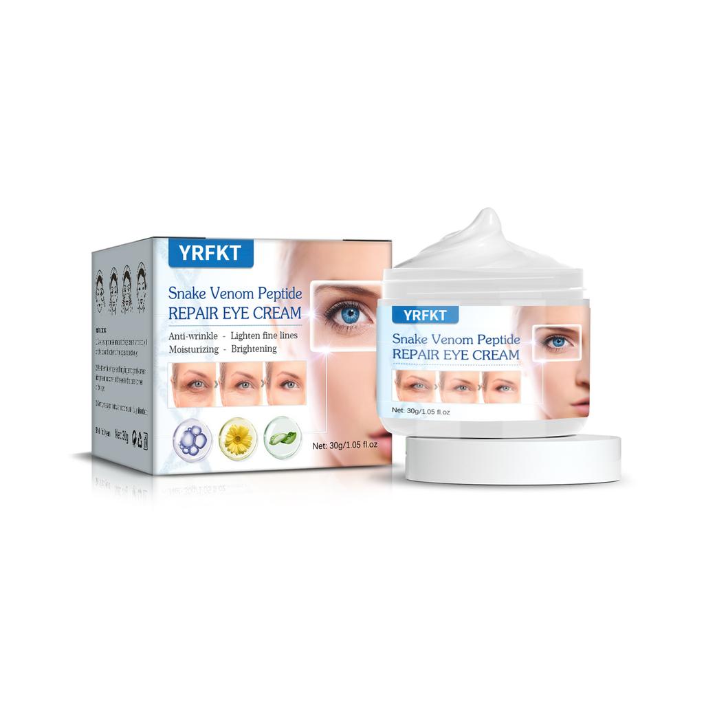 Змеиный яд, увлажняющий, укрепляющий мешочек для век, не ложится спать допоздна, восстанавливающий крем для глаз, укрепляющий темные круги