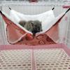 Fashion Plush Double Layer Squirrel Beds Hamster Cage Pet Sleeping Bag Pet Hammock