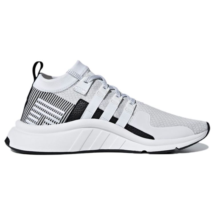 adidas Оригинальные EQT Support Mid ADV Primeknit Удобные Повседневные Дышащие Охватывающие Полувысокие Повседневные Кроссовки Мужские Облачно-Белые BD7779