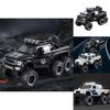 Offroad Police Car Inertia Toy For Kids With Flashing Lights And Sound Play