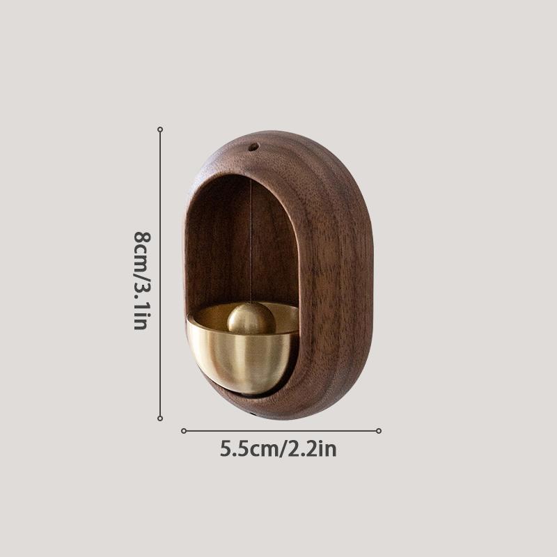 Japanese Doorbell Wood Wind Chime Wind Chimes Copper Bell Decorative Vintage Door Bell Home Decorations Campanillas De Viento