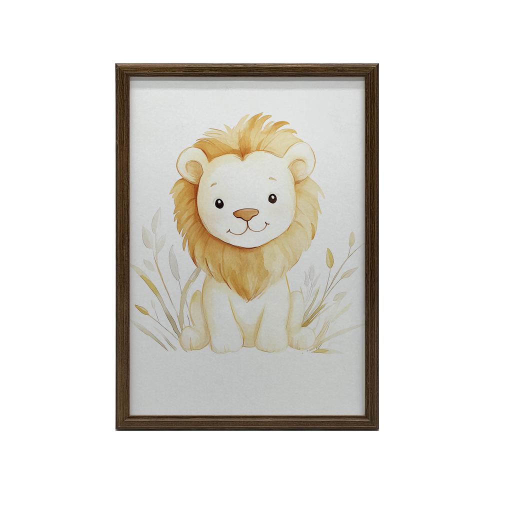 Plakat Lew Plakat Lew, 30X40 Cm, Bez Ramy, Papier Matowy 230 Gsm