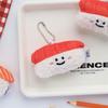 Salmon Sushi Plush Doll Keychain Key Buckle Plush Doll Toy Sweet   Children