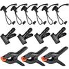 Heavy Duty Spring Clamps And Background Clips for Muslin Backdrop Photo Studio Photography Backdrop Support