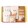 Nakafarm Gift Set B X Houjicha 7 Packs X 2 Chips TEAPACK 4 Ginseng Salt (Ginseng Bags, 10g, Bags, 30g)