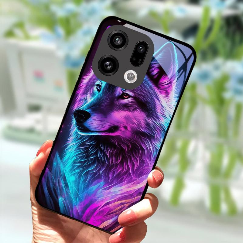 Чехол для OPPO Find X9 X9Pro X8 Pro X8S X8 Ultra Жесткий Чехол Закаленное Стекло Защитный Корпус Для OPPO FindX9 FindX8 Сумки для Телефона