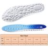 PU Technology Insoles Orthopedic Shoes Pad Shock Absorption 4D Insole  Women