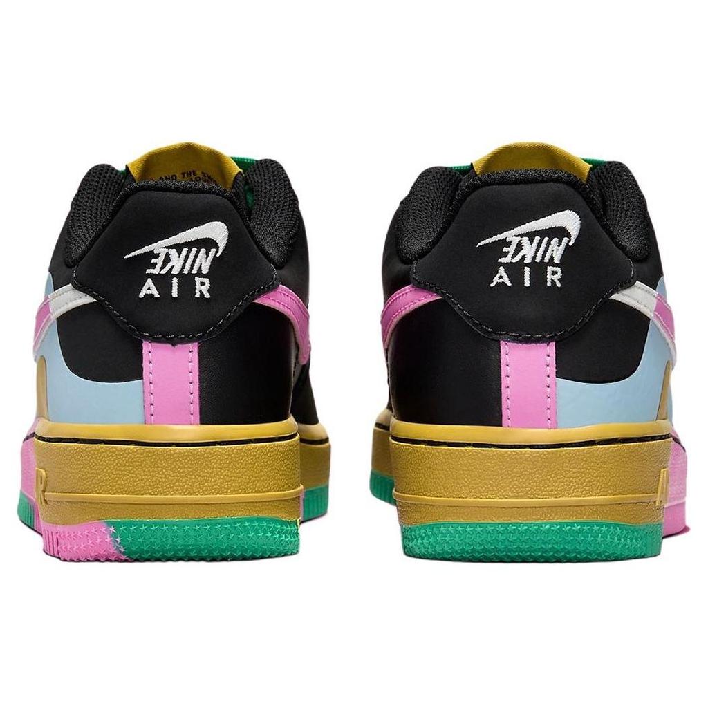 Nike Air Force 1 LV8 2 GS Dance Kids Sneakers Multi-Color Black Light-Armoury-Blue FJ3288-001