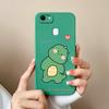 For Oppo F5 F15 F7 F9 F11 F21 F17 F19 Pro Plus Phone Case Cute Anime Dinosaur Pattern Soft Slim Silicone Camera Protection Cover For Oppo Bumper Shell